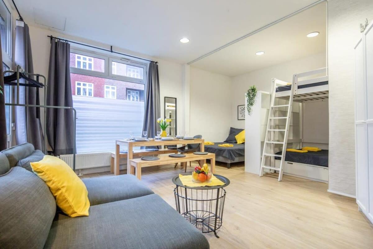 Studio Family Loft Self Checkin Street Parking ฮัมบูร์ก ภายนอก รูปภาพ